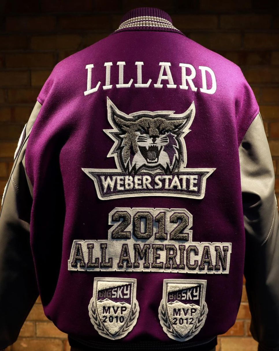 Lillard Weber State Jacket