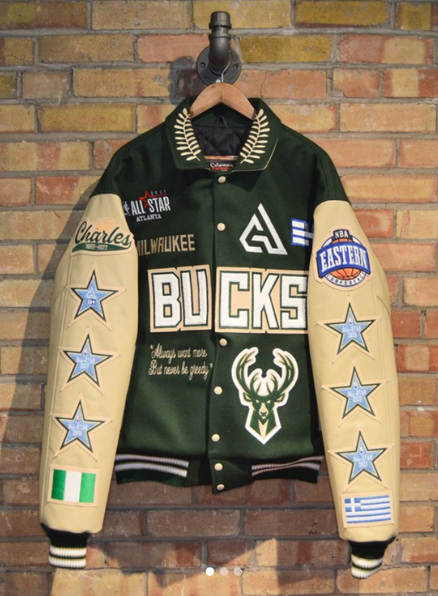 Giannis Antetokounmpo Milwaukee Bucks - MVP Jacket