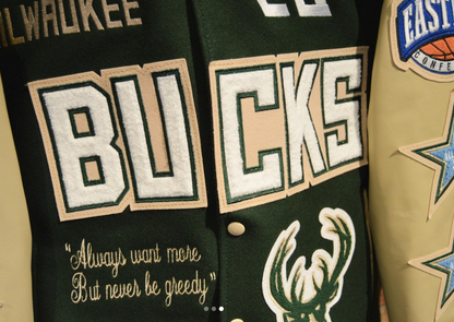 Giannis Antetokounmpo Milwaukee Bucks - MVP Jacket